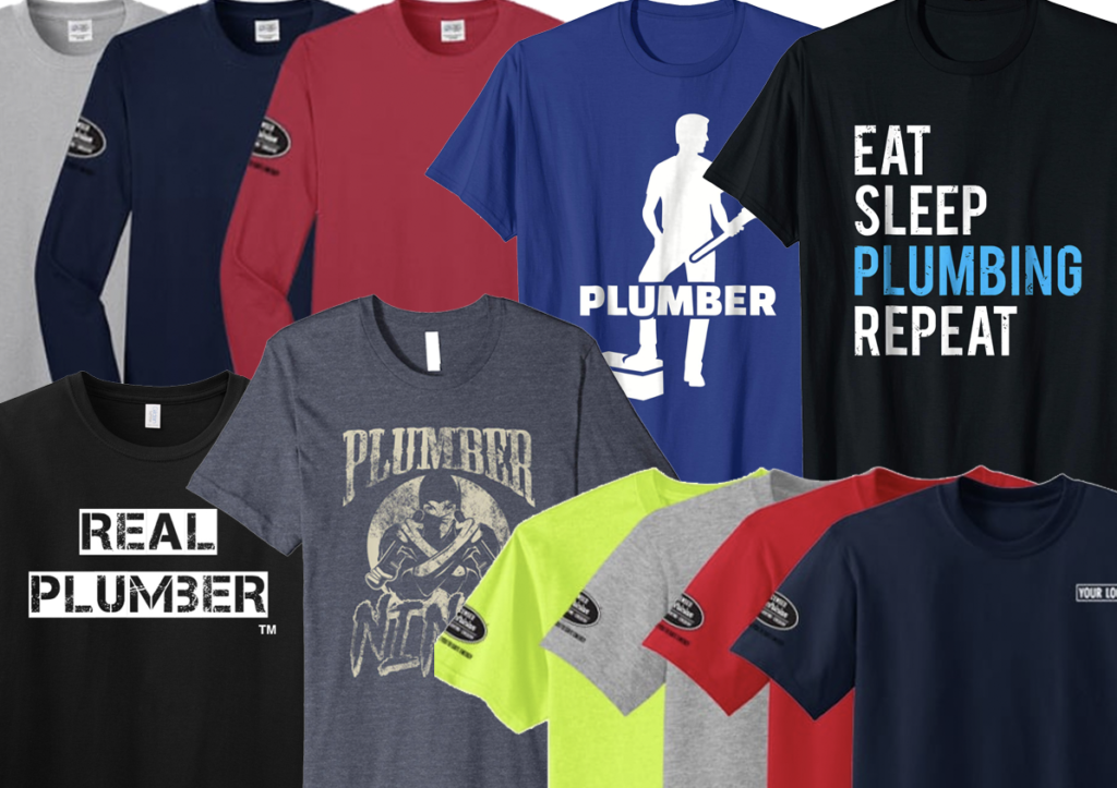 Plumbing T-Shirt Designs