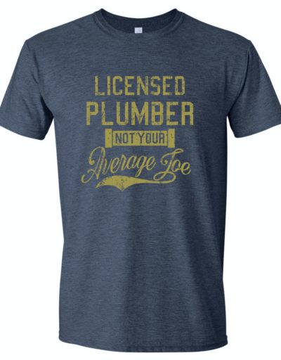 Licensed Plumber t-shirt