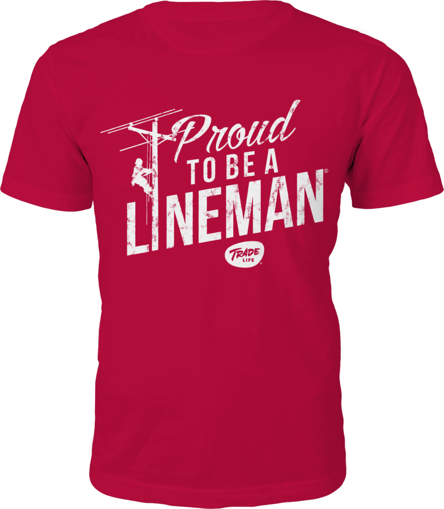 Lineman Proud Mens